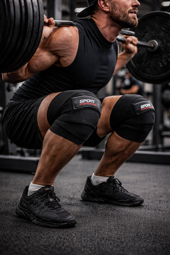 Jeremy Lifting with Wraps
