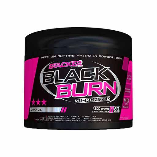 Stacker2 Black Burn Micronized