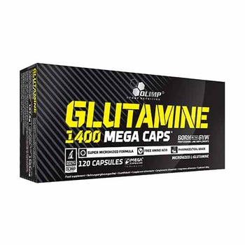 L-Glutamine 1400 Mega Caps (120 Caps)
