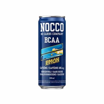Nocco BCAA Drink 330 ml (Limon Del Sol (Lemon), 1 Pc)
