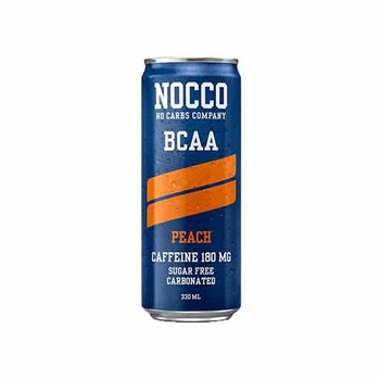 Nocco BCAA Drink 330 ml (Peach, 1 Pc)