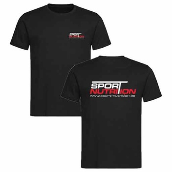 T-Shirt Sport Nutrition (Black, S, Male)