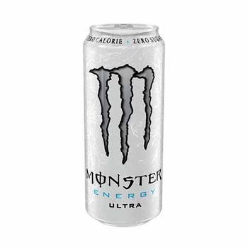 Monster Energy Drinks - 500ml (Ultra White - Lemon, 1 Pc)