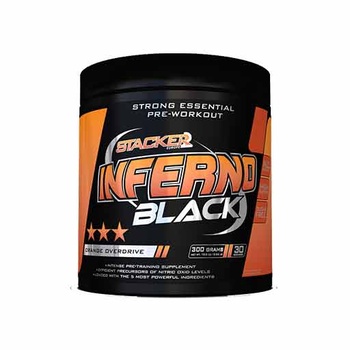 Inferno Black (Orange)