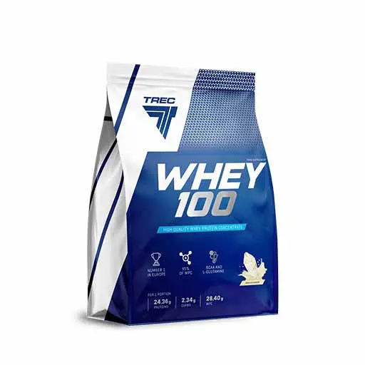 Trec Whey 100 (2275 gr - Vanille)- EXP 31/10/2026